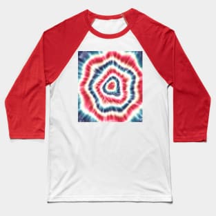 Tie Dye Shibori Seamless Pattern. Abstract Tie-Dye Baseball T-Shirt